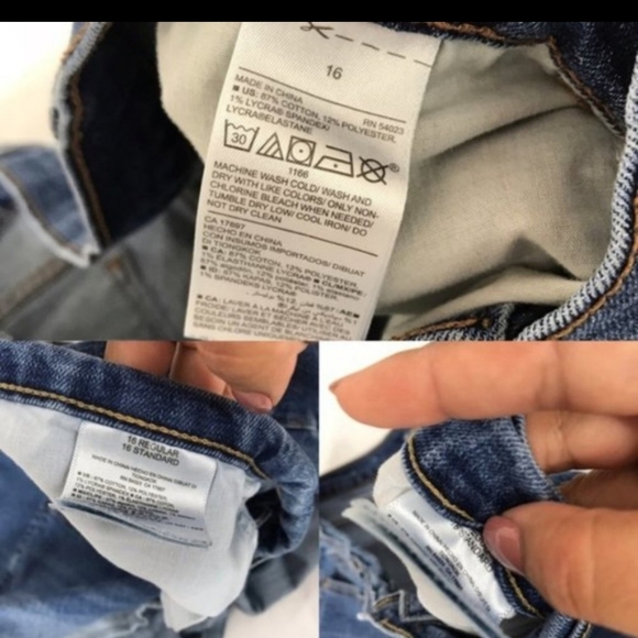 Old Navy Boyfriend Shorts Size 16 Reg🌈 - Picture 5 of 5